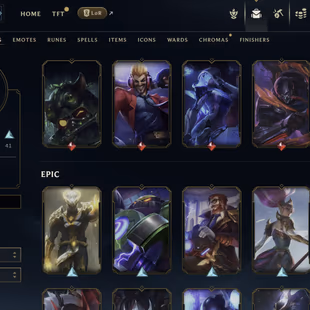 EUNE | 148 champions | 115 skins | Grey Warwick | Dawnbringer Riven | Firefighter Tristana | Surprise Party Fiddlesticks - Image 3