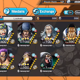 BR569-IOS+Android-5 Ex Meta Max(Kizaru+Kuzan+Zephyr+Kaido v2+Big Mom)+Good Medal+Support 141+Koby Max+Pacifista Max - Image 2