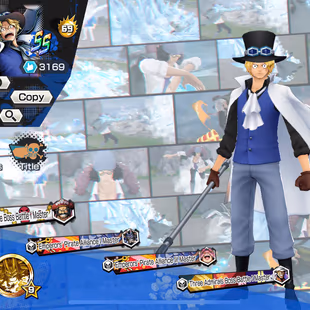 BR537-Hyber 69-12 Ex(Garp+Sabo+Kuzan+Lucci+Snake+Gear 5+Roger v1...)+385 Frag+Vip Medal+Support 165+Many Bounty Fes Max - Image 2