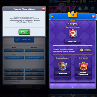 🌟 KT15 | XP58 | GOBLIN KISSING TROPHY 🌟 65 MAXED | 14 ELITE | 13 EVOLUTION | 12K TROPHY | 151 EMOTE | RENAME AVAILABLE - Image 6