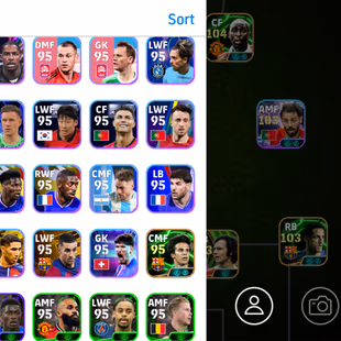 RARE STRENGTH 3202-Tevez 106-Griezmann-Oliver 105-Cole-Batistuta-Rummenigge-Raul 104-Franz-Belletti-Caceres-Rijkaard-Sil - Image 7