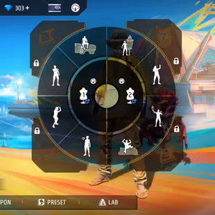 FREE FIRE LEV66 | 6 EVO SKIN | M1187 PAIROT AND MAMBA GNAW SKINS EMOTES 47 | DIAMOND SPEND SO MUCH | OP COLLECTION | - Image 5