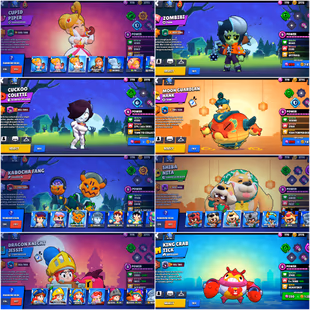 70 Brawler | Trophy 25k | Max Brawler 11 | Hayperchrad 6 | Skin 102 | Spike+Surge+Sandy+Kit+Draco | - Image 5