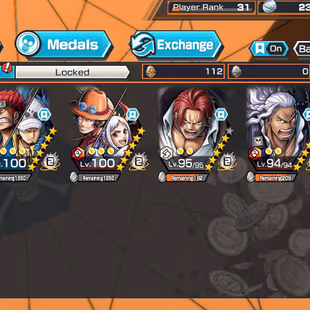 BR477-IOS+Android-4 Ex(Shank v4+Yamato Ace+Kid Law+White Beard)+Good Medal+Suppot 146+Sanji+Rayleigh+Jabra+Uta+S-Bear - Image 3