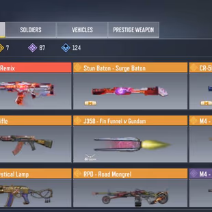 Level 149/ India region / 1 mythic gun /  7 legend gun / 87 epic gun / 25 solider epic - Image 1