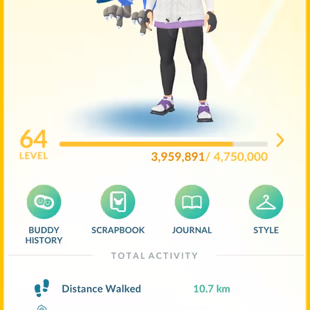 POKEMON GO LVL 64 - CN ON - SD 4,2M - A036 - Image 1