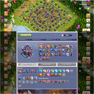 🔥XP 189!TH 15 PREMIUM🔥HEROS:55-53-43-23-17!MAX DEFIANCE!GOLDEN WALLS!VERY STRONG TROOPS! INSTANT DELIVERY!BEST PRICE  - Image 2