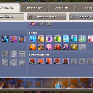 CLOSE MAX TH13 || LEAGUE KING || 1477 MEDAL || EPIC [RS 18] [GG SB FA 17] || HEROES 75-75-50-22 || BH-7 || NC YES - Image 5