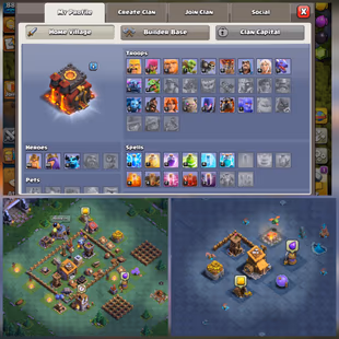 [ BEST TH10 ] 88 XP | MAGIC ITEMS | HERO'S 40-40-11 | FREE RENAME | QUICK DELIVERY - Image 3