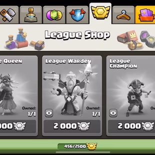 Th16 [3-League Skin] | Hero-92-94-70-45 | Max Defence | Wall Full Max | 3-Epic Max-2 Epic-26-Lvl-20 | XP 225 | NC-Yes | - Image 8