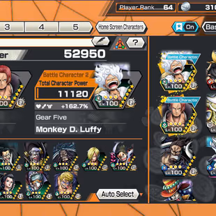 BR315-Hyber 54 Boost+6 Ex Max 11K Power+Vip Medal+SUP 162%+Kaido V2+Yamato Ace+Gear 5+Shank V3+White Beard+Yamato Hybrid - Image 4