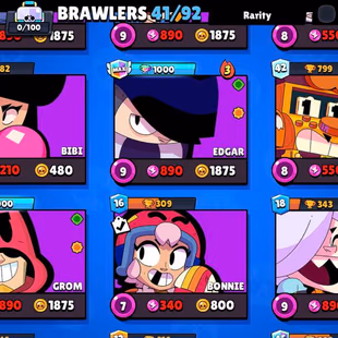 Brawl Stars : 41 BRAWLERS 3 Legendary | 27953 TROPHIES | 2075 VICTORIES | 96 LEVEL | FULL ACCESS | Warranty | 2 GIFTS - Image 5