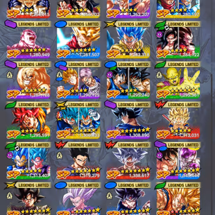 D796-Vip Account-11 UL(SS4 Vegeta+Frieza+Goku Uis+Hit+SS4 Gogeta+Rose+Majin Vegeta+Beast Gohan)+56 Legends+Vip Equipment - Image 5