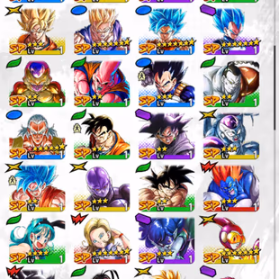 D737-IOS+Android-Team Daima+16 Legend+SS4 Goku Red Star+SS4 Goku&Vegeta Red Star+SS3 Vegeta+SS4 Gogeta+Super 17+Pikkon - Image 6