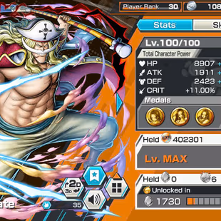 BR468-Shank V4 Full Boost+4 Ex(Akainu+White Beard+Oden)+Good Medal+Sup 150+New Uta Max+Rayleigh Max+Katakuri+Carrot Max - Image 7