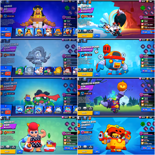 67 Bralwer | Trophy 20k | Max Brawler 9 | Skin 71 | Hayperchrad 2 | True Silver Lola+Kenji+Chester.Kit.Amber | - Image 6