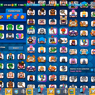 🔥11x TOP EVO🔥23 MAX CARD | KT 14 [52] | 4 ELITE | 70 CARD LVL-12 | 62 EMOTE | NC FREE | 9.5k TROPHY | - Image 3