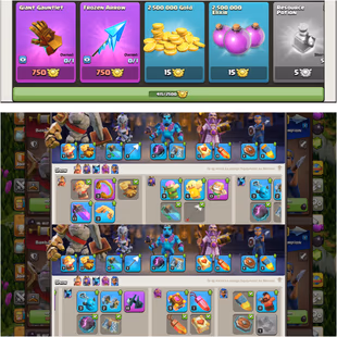 🔥XP 189!TH 15 PREMIUM🔥HEROS:55-53-43-23-17!MAX DEFIANCE!GOLDEN WALLS!VERY STRONG TROOPS! INSTANT DELIVERY!BEST PRICE  - Image 3