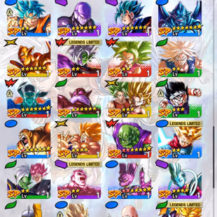 D735-IOS+Android-Goku Saga Full Red Star+Team Saga+31 Legends Limited+Vegeta Saga+SS2 Goku+Nappa+Namek Goku+Gammar - Image 6