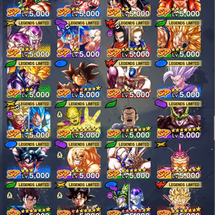 D319-IOS+Android-UL Beast Gohan+Team Black+29 Legends+Good Equipment+Vegito+Goku Black+Piccolo+Cell+Trunks+Cell  Freiza - Image 5