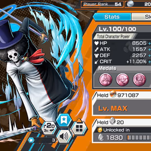 BR467-Hyber 43+5 Ex(Kuzan+Lucci+Gear 5+Roger+Kid Law)+Good Medal+Support 162+Jabra+Kaku+Cracker+Brook+Yonji+Niji+ChijI - Image 7