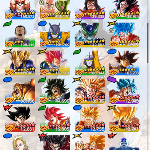 D729-Meta Account-9 UL(SS Goku+Frieza+Cell+SS4 Gogeta+Broly+Gogeta Blue+Buu Kid)+37 Legends+Vip Equipment+Good Team PVP - Image 8