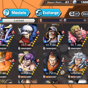 3 Ex Meta(Yamato Ace-Roger V2-Zoro)-Jabra Max-Katakuri Max-EggHead Zoro-S-Hawk-Kaku-Pacifista-SUP 135%-Good Medal-BR161 - Image 6