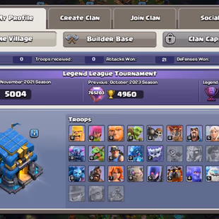 Th12 Max [11700-Gems] | [XP-318] | Hero-65-65-40 | Wall Max | Defence Max | Equipment- Good | NC-Yes | BEST-DEAL - Image 4