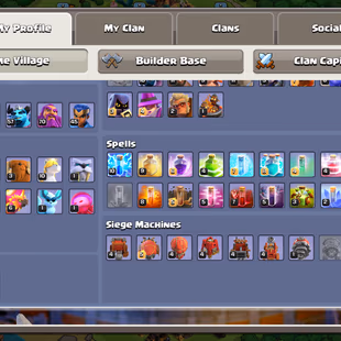 TH 16 || 3 HEROES MAX|| BK 83 AQ 95 GW 70 RC 45 MP 57 || WAR STARS 1675 || 8 EPIC EQUIPMENTS || 8 HERO SKINS - Image 4