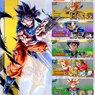 D592-IOS+Android-7 UL(Majin Vegeta+Goku Uis+Vegito+SS2 Gohan)+53 Legend Limited+Vip Equipment+Meta Account+Nice Team PVP - Image 7