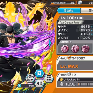 BR553-IOS+Android-Hyber 34+8 Ex Max(Snake+Lucci+Gear 5+Akainu+Roger+Zoro+Shank+Luffy)+Vip Medal+Many Bounty Festival Max - Image 7