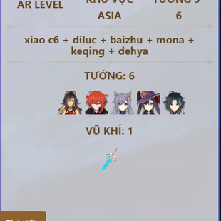 R312-ASIA-AR55-Dehya-Keqing-Diluc-Mona-Xiao-Weapon: 1 - Image 3