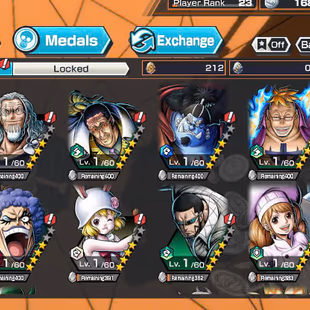 2 Ex Meta(Zoro-White Beard)-Young Ray max-Doflamigo max-Ben-Yasopp-Oden V2-Rayleigh V3-SUP 136%-Good Medal-Items-BR162 - Image 8