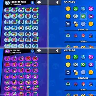 33K Trophies LVL112 | 76/99 Brawlers | 10 Max Brawlers - 6 Hypercharged | 68 Skins | 192 Pins | 136 Icons | 64 Sprays - Image 6