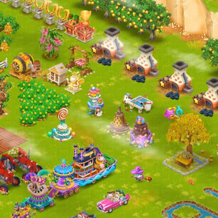 HAY DAY LVL-160 RARE FARM BARN STRONGE 6900 SILO 2600- PURE HAND MADE FARM- 433 GEMS-COIN 2.5M-CHEAP-WITH FREE CLASH OF - Image 2