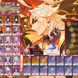 R286-ASIA-AR56-Dehya-Tighnari-Arataki-Zhongli-Qiqi-Keqing-Jeans-Diluc-Weapon: 3 - Image 1