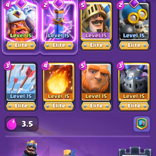 CRL 20 WIN EMOTE [] 48 MAX CARD [] 26 ELITE - 15 EVO - ULTIMATE CHAMPION ARENA 23 - 71 EMOTES - XP 60 - 3K GEM - Image 5