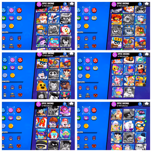 16200 Trophies | 54 Brawlers | 4 Legendary Surge| Spike | Sandy | Chester | 21 Skins | Full Email Access - Image 3