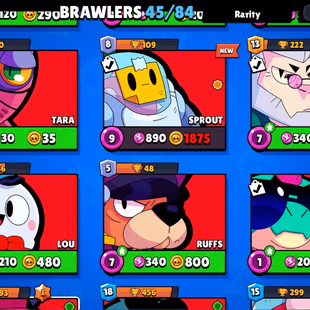 Brawl Stars : 45 BRAWLERS | 4 Legendary | 6876 TROPHIES | 803 VICTORIES | 51 LEVEL | 36 GEMS | FULL ACCESS | GIFT - Image 7