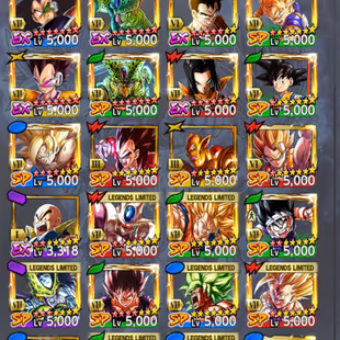 D792-IOS+Android-Vip Account-11 UL(SS4 Vegeta+SS Goku+Frieza+Cell+SS2 Gohan+Turles+Beast Gohan+Super Vegito)+59 Legends - Image 8