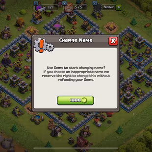 TOWNHALL 12 [] 55-55-28-20 HEROES [] RENAME 1000 [] - Image 6