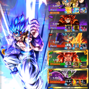 D67-VIP ACCOUNT-11 ULTRA(SS4 Gogeta+Vegito+Gogeta+Goku Uis+Gohan+Super Vegito+Frieza)+Vip 44 Legends-Vip Equi-Sparking - Image 6