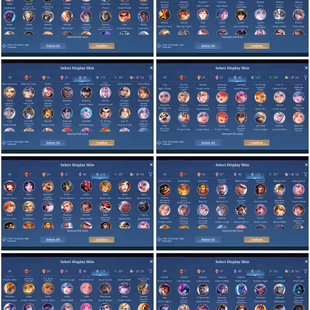 [IOS/ANDROID] CEL LVL 137 | 130 HEROES | 644 SKINS | LUXURY WORLD COLLECTOR | 7 LEGEND INC LAYLA GRANGER - 11 COLLECTOR - Image 5