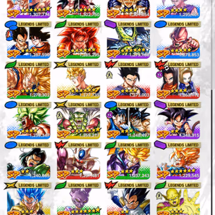 D676-Vip Account-12 ULTRA(New SS Goku+ New Frieza+Vegito+Gogeta+Hit..)+54 Legend+Vip Equipment+Good Zenkai+Nice Team - Image 5