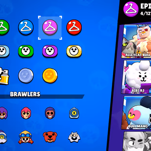 14300 TROPHIES | 43 BRAWLERS UNLOCKED 19 COOL SKINS (BEGINNER'S CHOICE) | INSTANT DELIVERY - Image 1