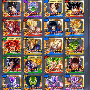 D707-IOS+Android-6 UL(Frieza+Majin Vegeta+Goku Uis)+48 Legends+Good Equipment+Vip Zenkai+Team GT+Son Family+Nice Account - Image 6