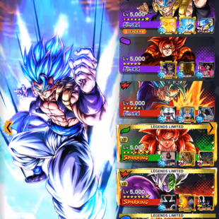 D67-VIP ACCOUNT-11 ULTRA(SS4 Gogeta+Vegito+Gogeta+Goku Uis+Gohan+Super Vegito+Frieza)+Vip 44 Legends-Vip Equi-Sparking - Image 8