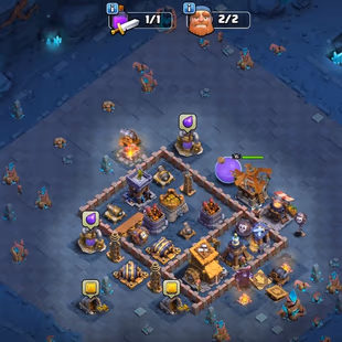 🔥XP 204||TH 14||HEROS:51-78-50-25🔥NC FREE||ALL DARK BLUE WALLS||VERY STRONG DEFENCE||INSTANT DELIVERY - Image 5