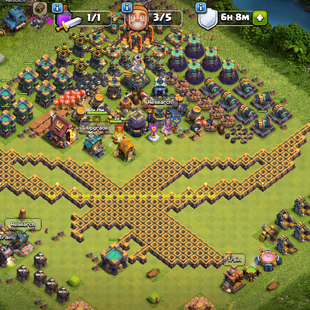 CLOSE MAX TH14 [WALL MAX] |! HEROES 57-50-36-33-17 |! EPIC [RS 20] [EB 14] [SB 11] |! 175 CWL MEDAL |! BH-8 |! 167 XP - Image 2