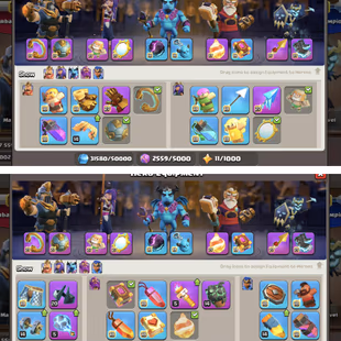 TH17 MAX || 9 EPIC EQUIPMENTS MAX || 5 HEROES MAX || MAX || NEAR MAX TH17 || TOWNHALL 17 MAX || GOOD || WALLS MAX - Image 4